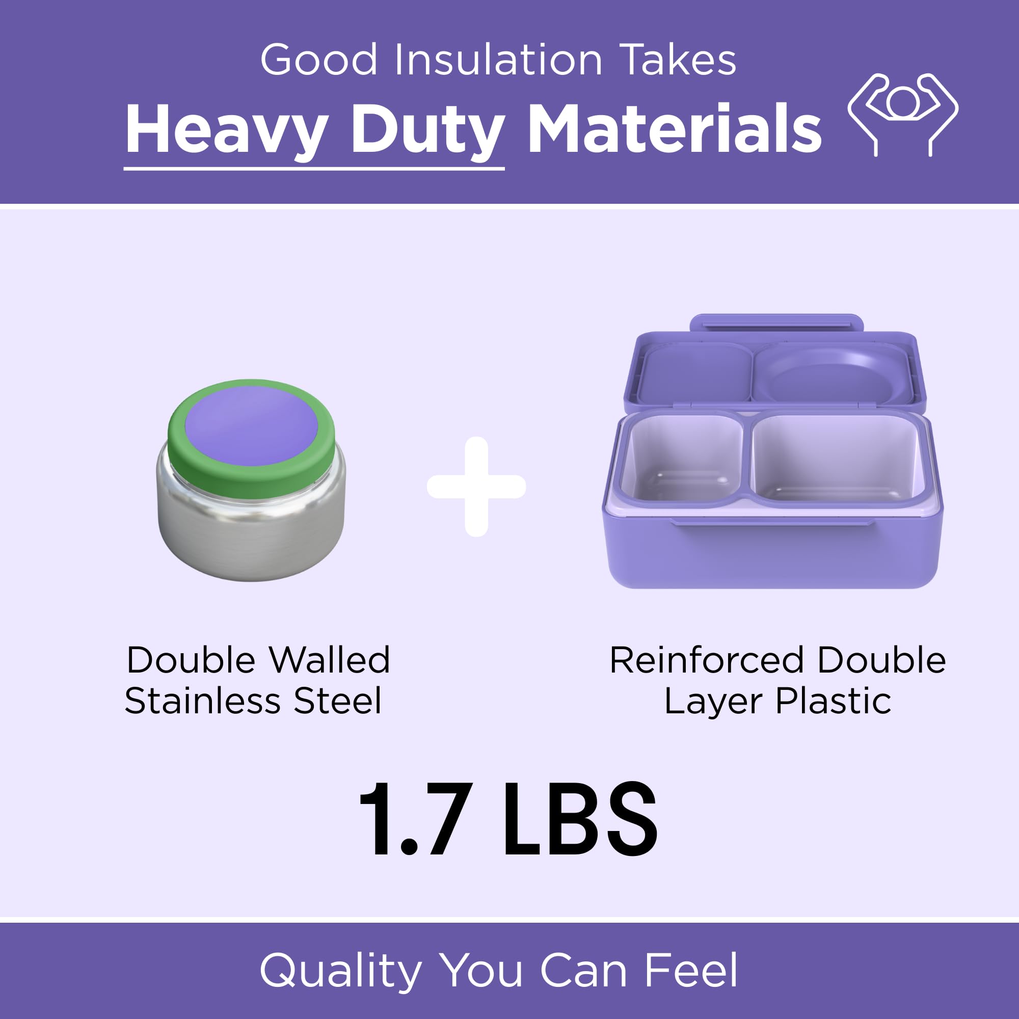 OmieBox Up apto para lavavajillas; sellos desmontables para limpieza.