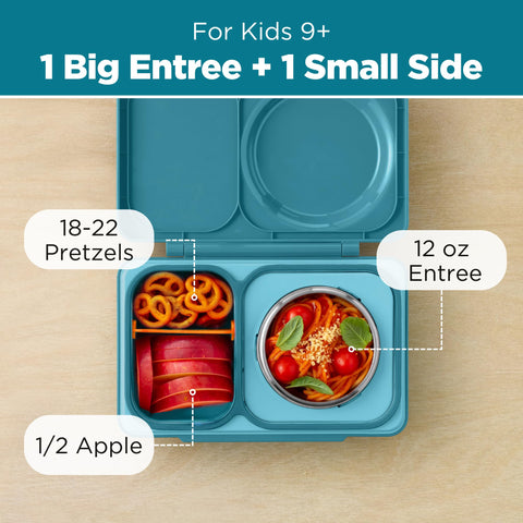 OmieBox UP, capacidad de 12 onzas para comidas más completas.