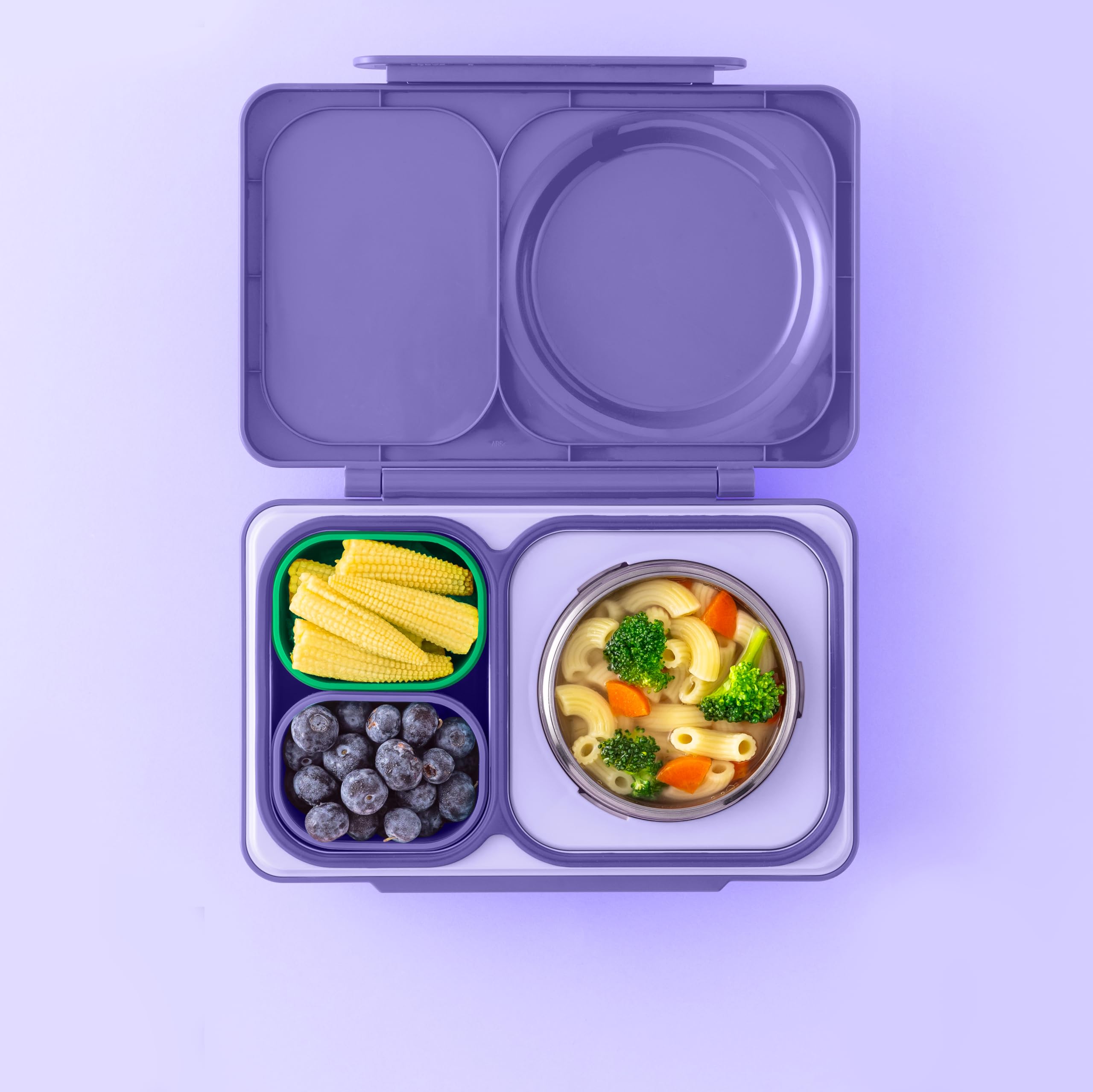 Dip de silicona OmieBox Up, apto para lavavajillas y microondas.