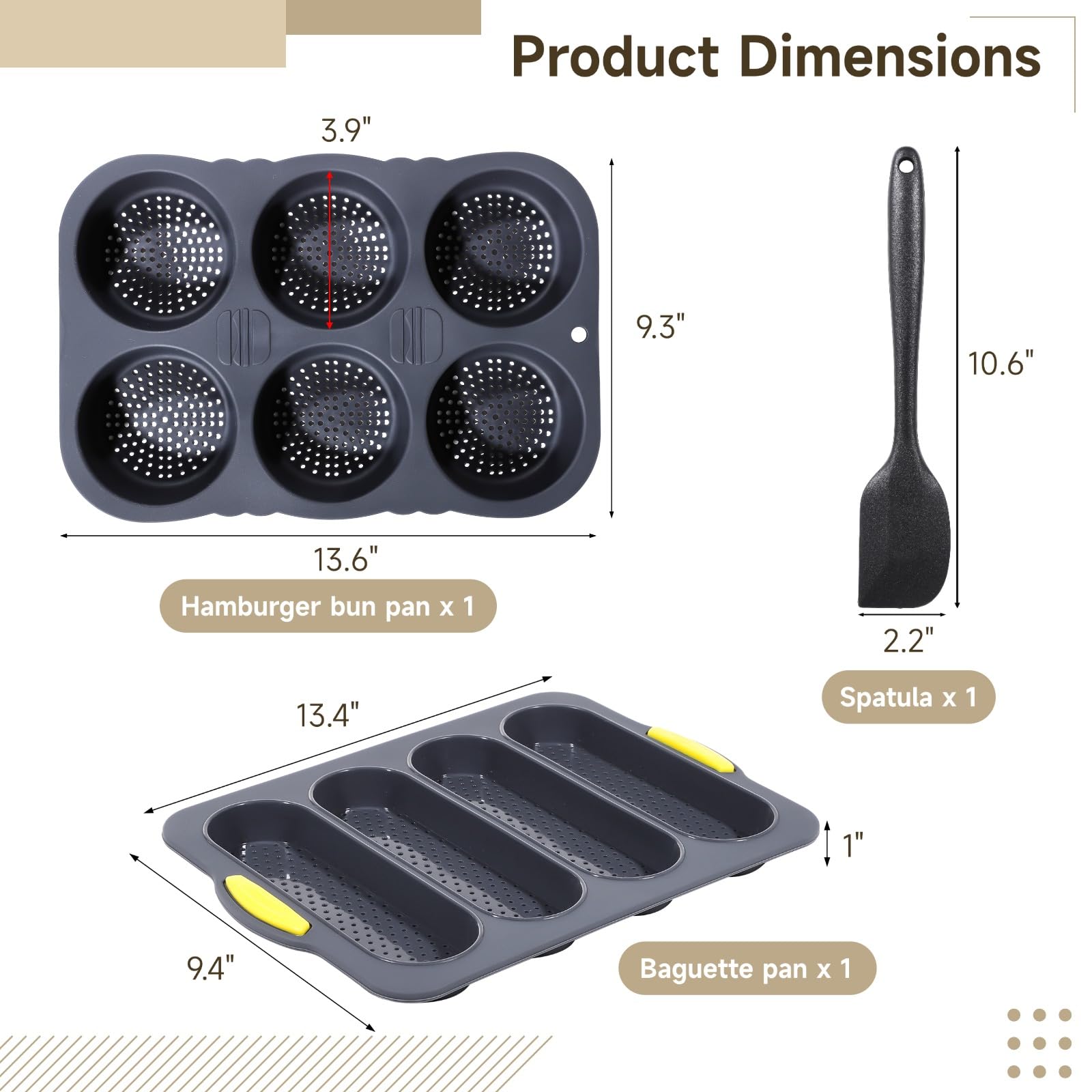 OMISTAR espátula grande incluida para uso cómodo con el set.