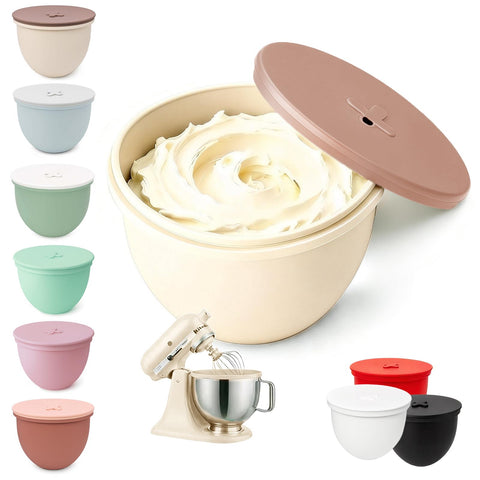 Omoiyari forro de silicona 5qt, ajuste preciso para batidora KitchenAid.