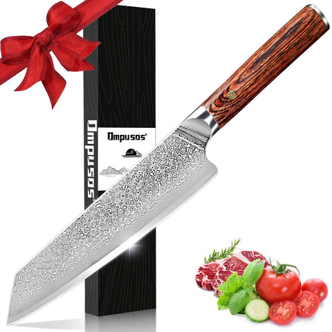 Cuchillo Ompusos con filo afilado para cortes precisos en la cocina.