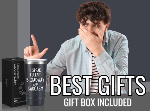 Onebttl Broadway Musical Tumbler hecho de acero inoxidable 304 para uso diario seguro