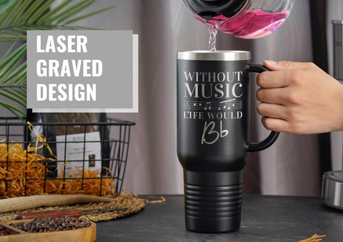 Onebttl vaso termo cuarenta onzas, uso diario para cafe, agua o bebidas frías.