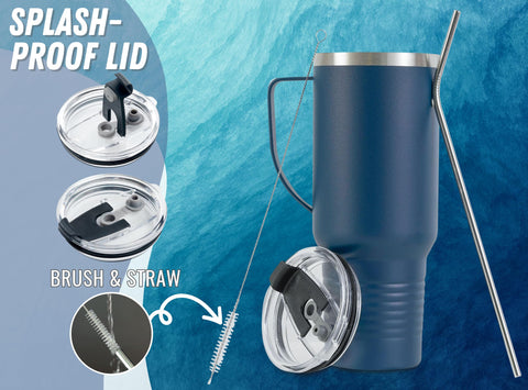 Onebttl Capitan Ponton, acero inoxidable resistente para aventuras