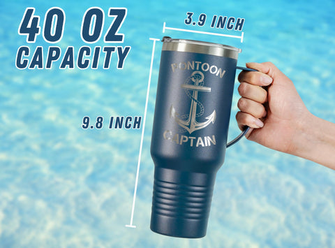 Onebttl Capitan Ponton, regalo grabado láser listo para entregas