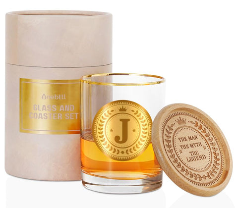 Copa de whisky personalizada Onebttl para momentos especiales