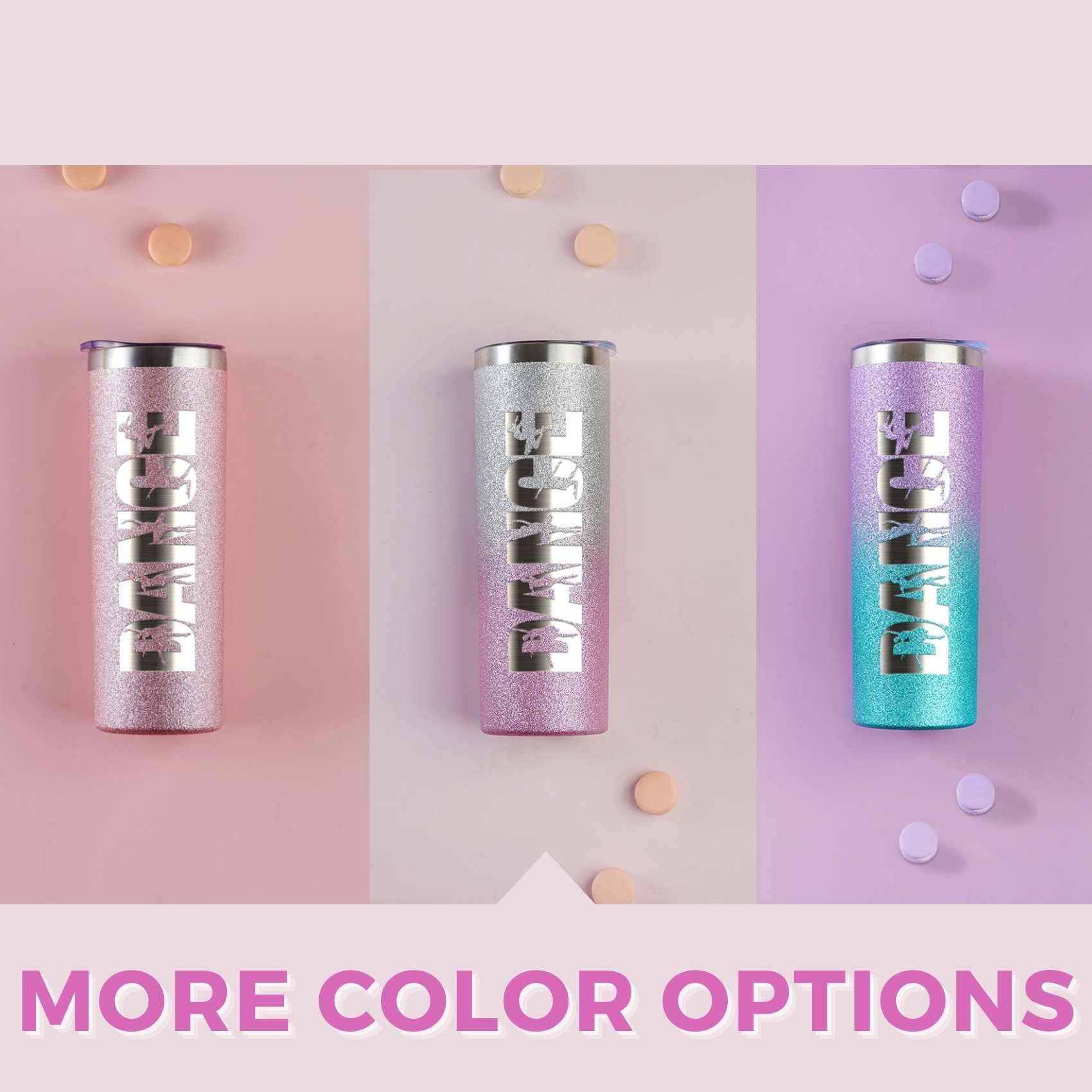 Onebttl Dancer: diseño con brillo perfecto para bailarinas y regalos.