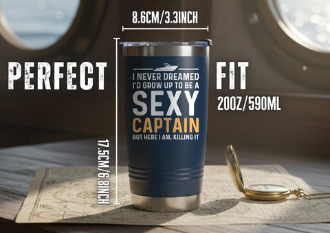 Onebttl Diseño atractivo para capitán, ideal para regalo práctico.