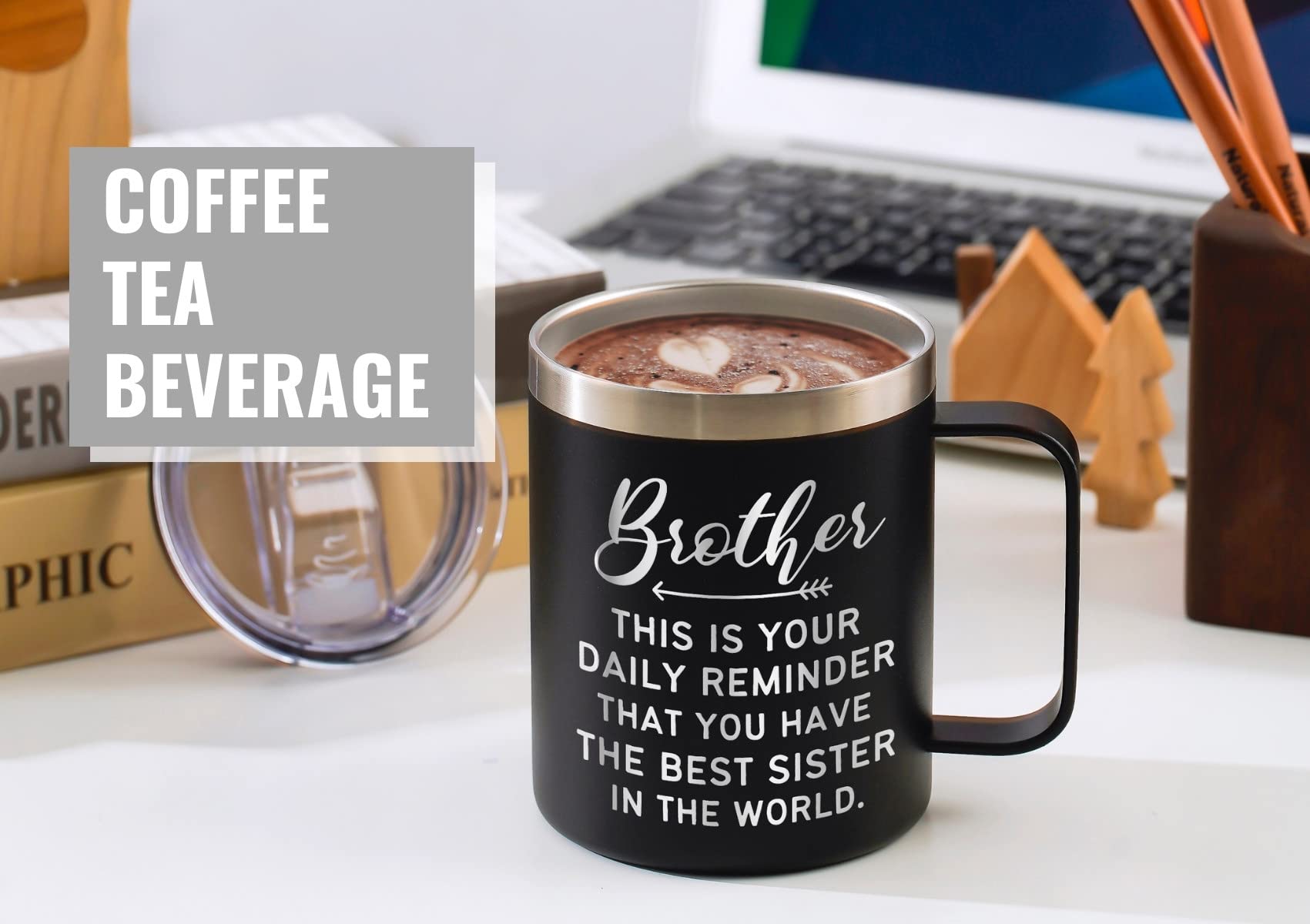Onebttl taza con doble pared para mantener bebidas a temperatura todo el día.