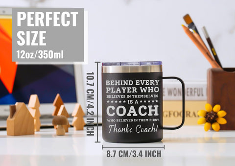 Onebttl Coach Mug en empaque regalo, idea de regalo para entrenadores.