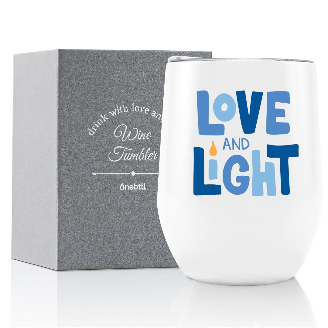Onebttl tumbler acero inoxidable 12oz con tapa para bebidas calientes o frías.