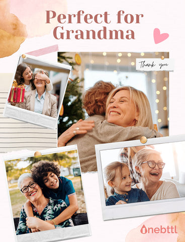 Onebttl Nonna: regalo listo para entregar, sin envoltorio adicional.