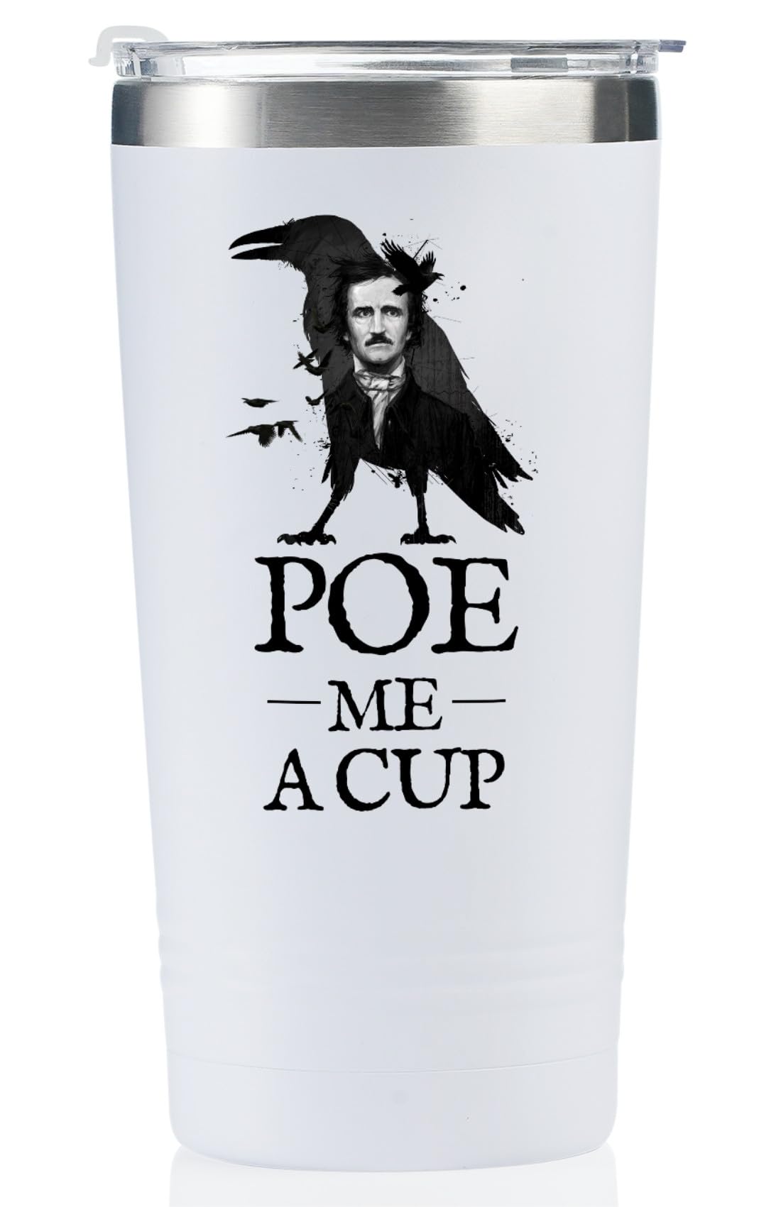 Onebttl POE ME A CUP, diseño único, perfecto regalo para fans de Poe en casa.