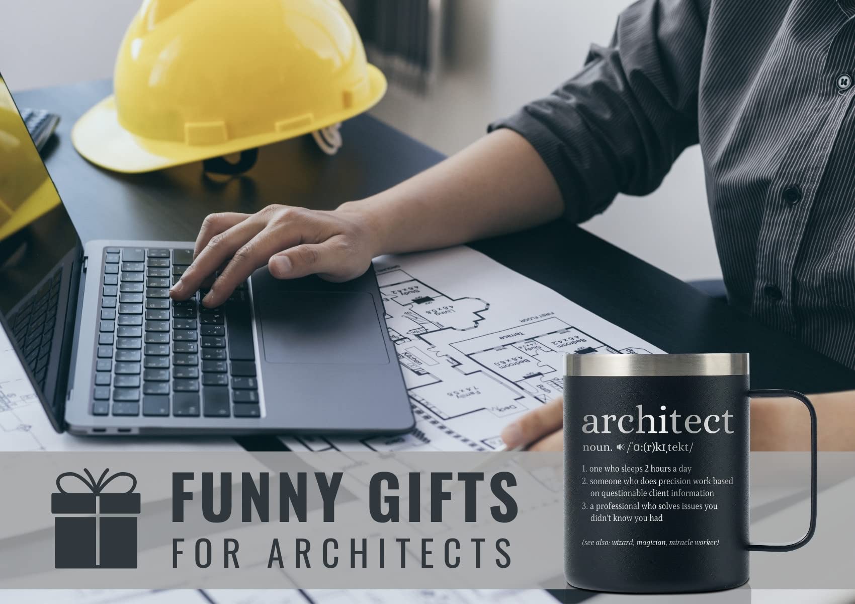 Onebttl Regalo para arquitectos: caja regalo elegante lista para sorprender.