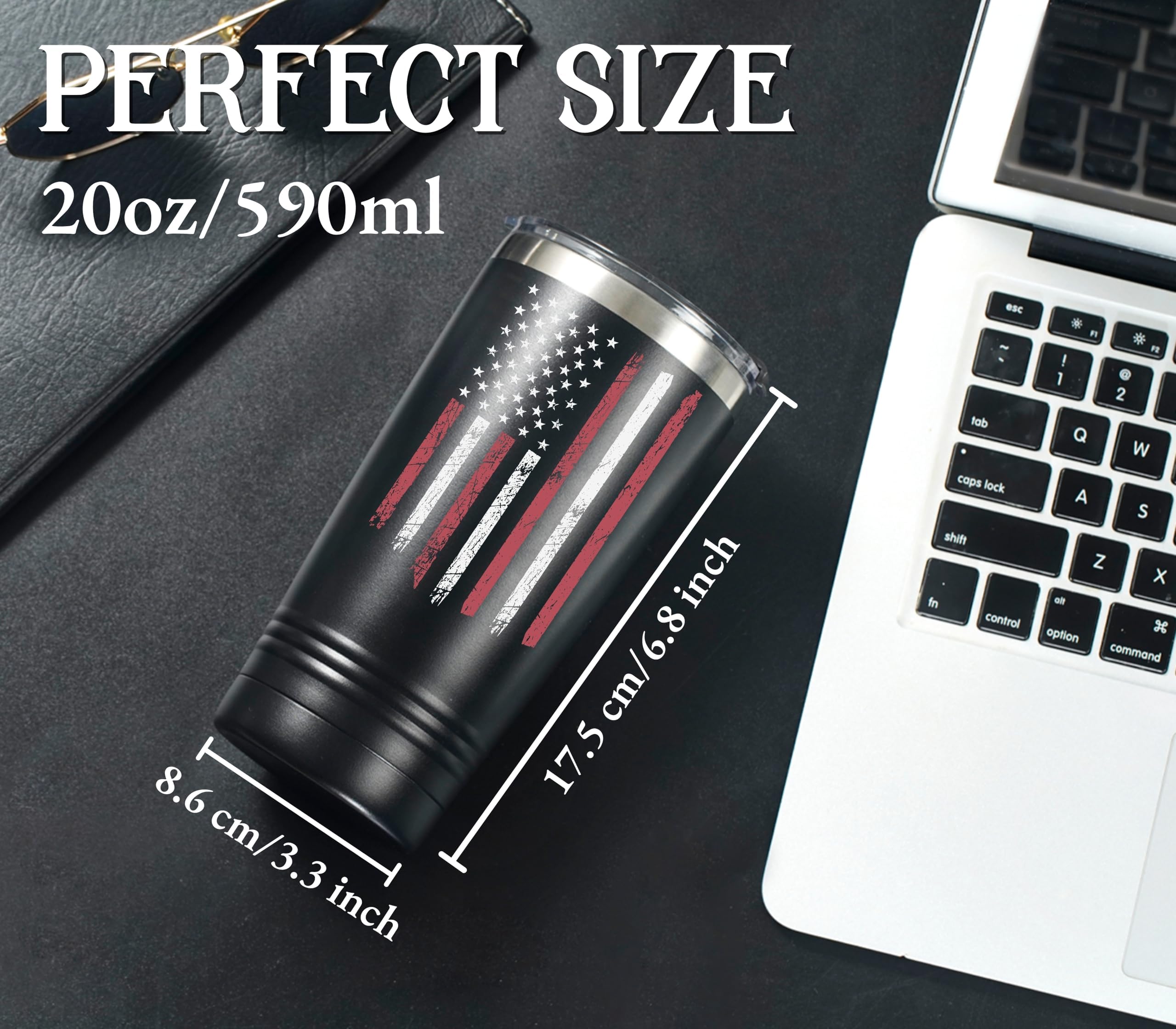 Onebttl regalo hombre 20oz termo aislado, regalo práctico para cualquier ocasión.