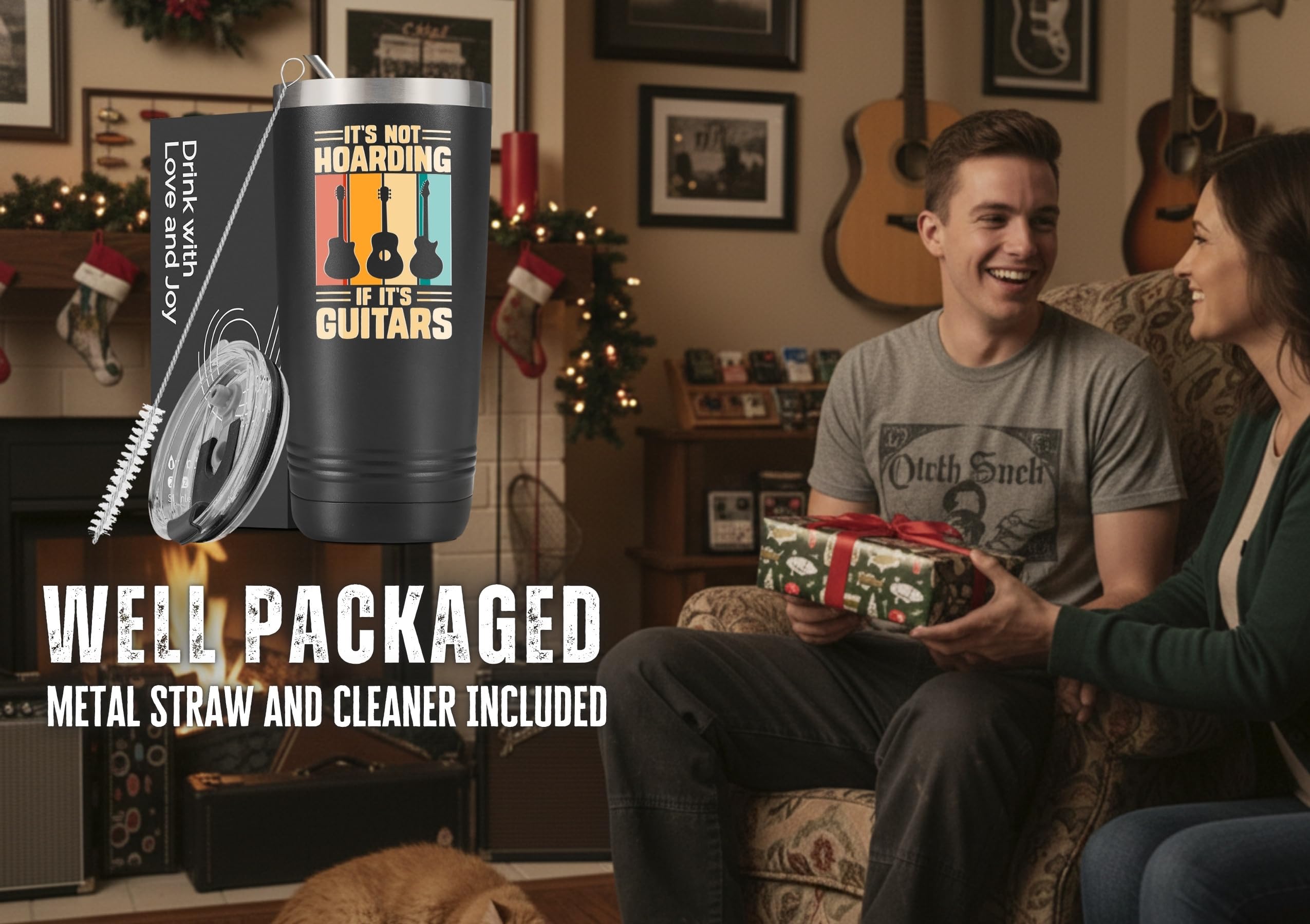 Onebttl regalo ideal para guitarristas y amantes de la música.
