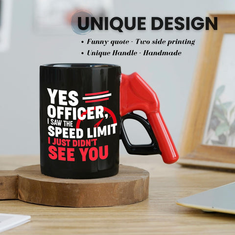 Onebttl taza cerámica con logo destacado, ideal para regalo con estilo.
