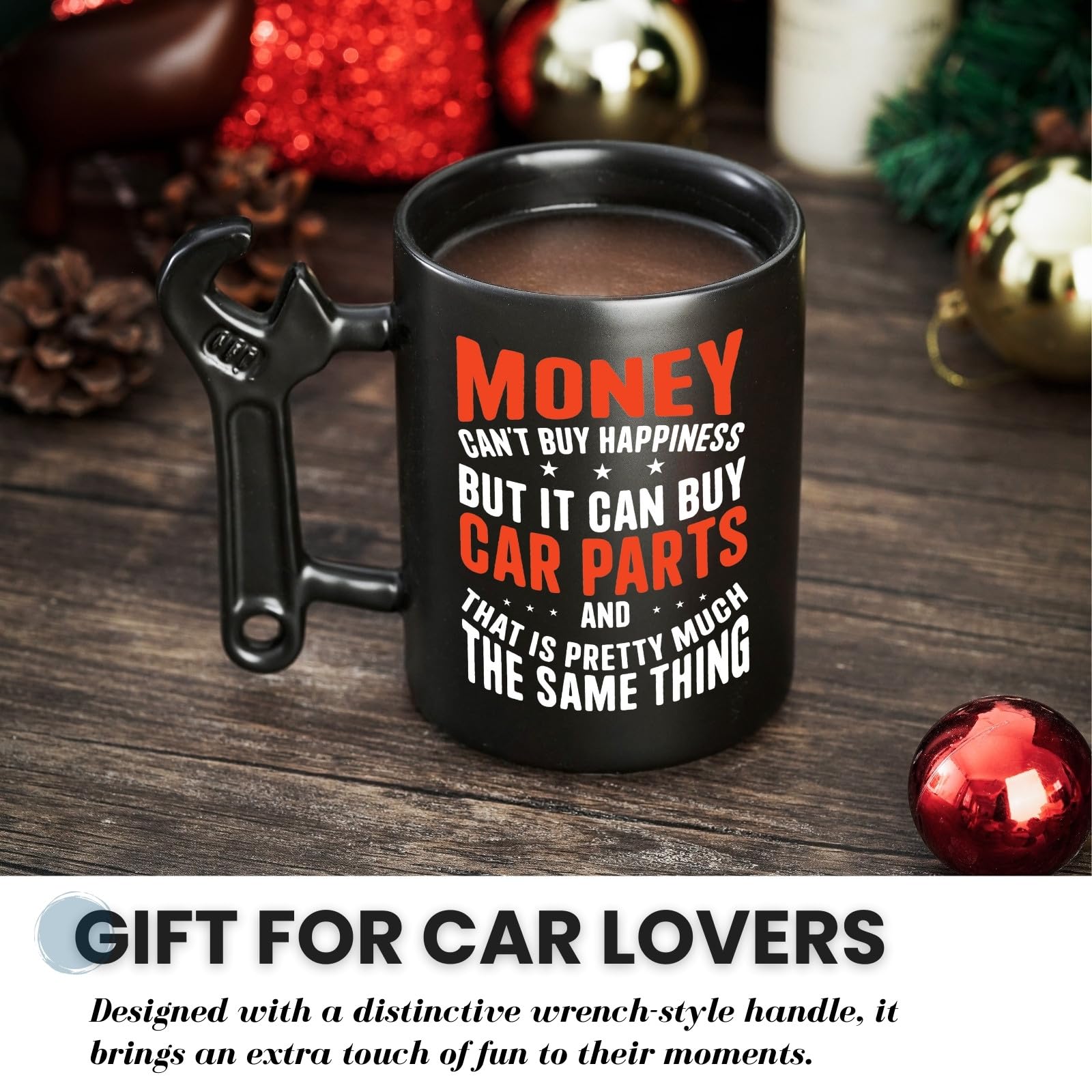 Onebttl taza cerámica, regalo para automovilistas y amantes de coches.