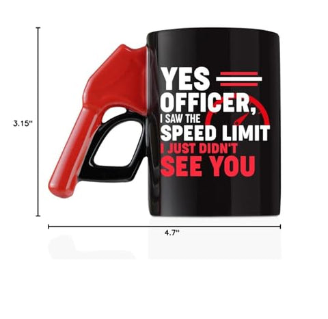 Onebttl taza cerámica regalo coche, idea perfecta para amantes de autos.