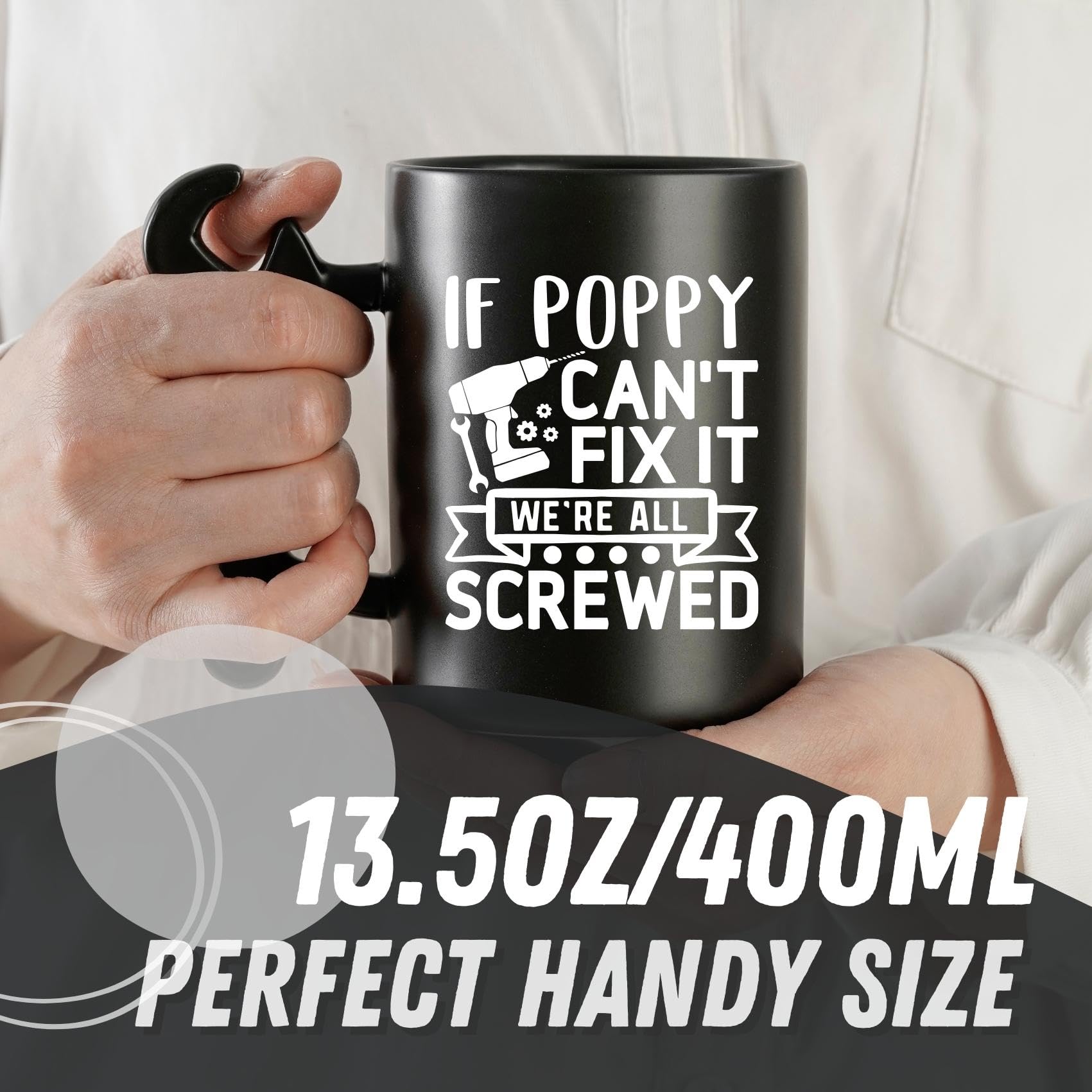 Onebttl Poppy, taza de 400 ml para bebidas calientes o frías.