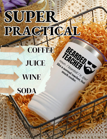 Onebttl-taza-termica acero inoxidable 20oz blanco, fácil de mantener