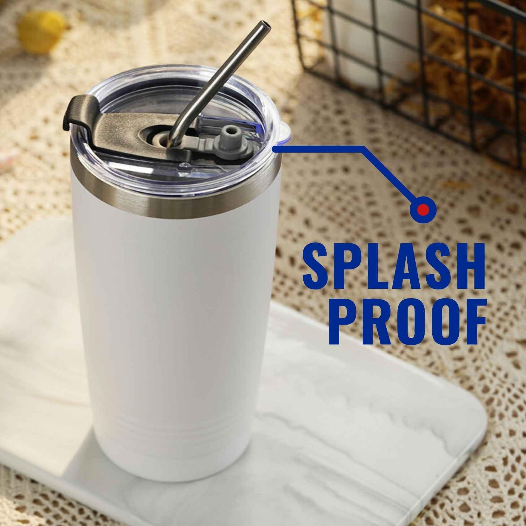 Onebttl Taza uso diario, doble pared, acero inoxidable, ideal para viajes.