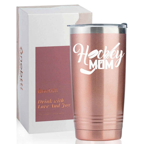 Onebttl taza de viaje hockey 20oz, mantiene bebidas frías o calientes durante viajes.