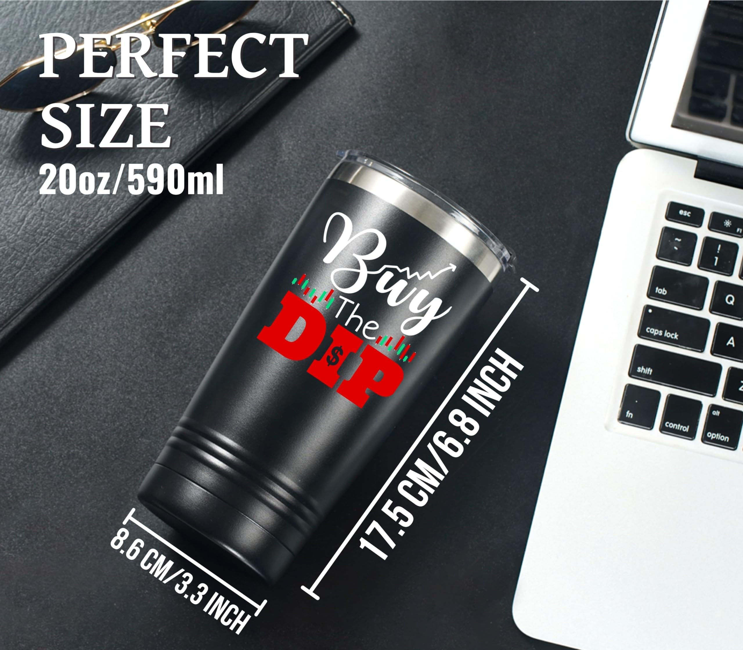 Onebttl tumbler 20 oz con pajita de acero para beber cómodamente.