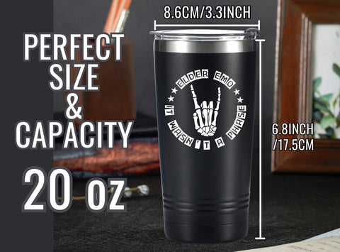 Onebttl tumbler acero inoxidable 20 onzas, mantiene caliente o frío