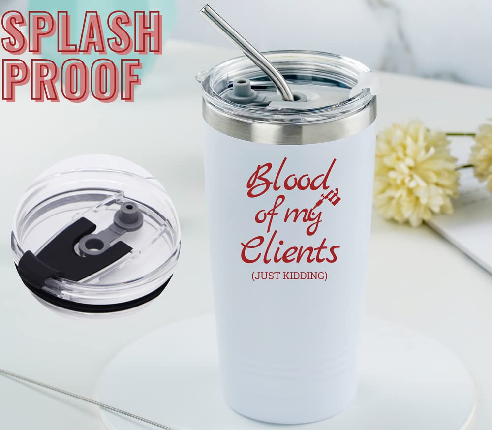 Onebttl tumbler con diseños y citas para tatuadores.