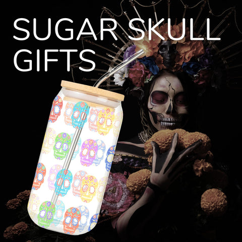 Caja regalo incluida para Onebttl calavera 16oz, perfecto para sorpresas festivas.