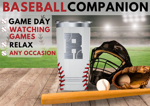 Onebttl vaso termico béisbol mantiene bebidas frías por horas y calientes.