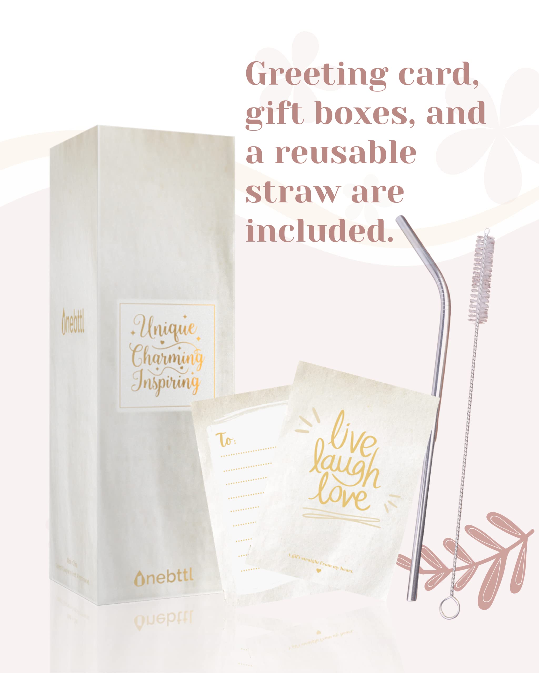 Onebttl usos múltiples – perfecto para café, té o agua