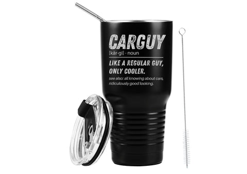 Onebttl vaso termo 30 onzas, regalo único para amante de coches.
