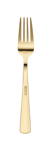 Oneida Aptitude Gold 20pc cucharas de cena con acabado pulido.