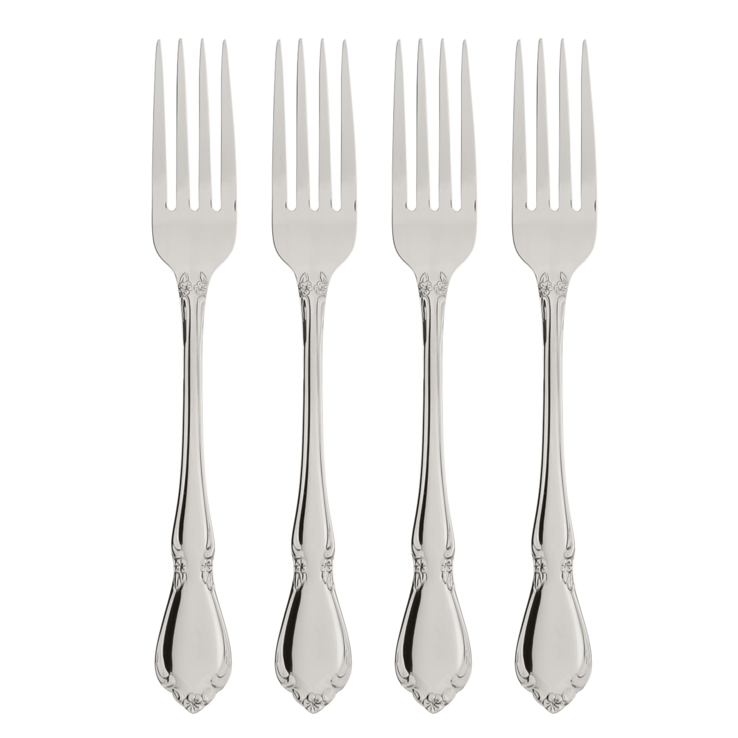 Oneida Chateau: tenedor de cena set de 4, ideal para cenas elegantes.