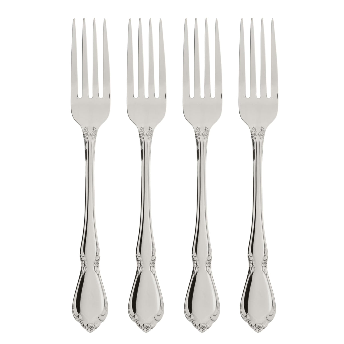 Oneida Chateau: tenedor de cena set de 4, ideal para cenas elegantes.