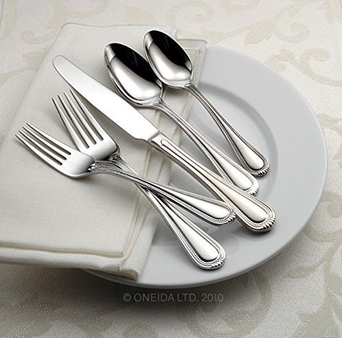 Oneida Countess cuchillo de mesa de acero 18/0, duradero y apto para lavavajillas.