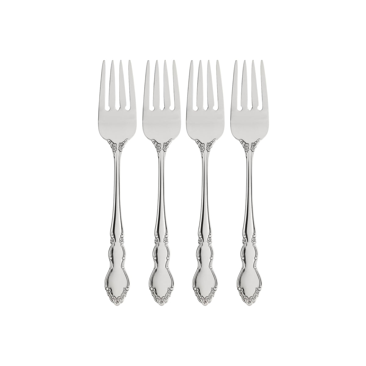 Tenedor Dover de Oneida con mango decorativo para una mesa elegante