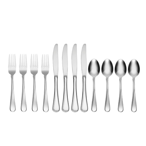 Oneida Flight cuchillos de cena con estilo clásico para comidas en casa