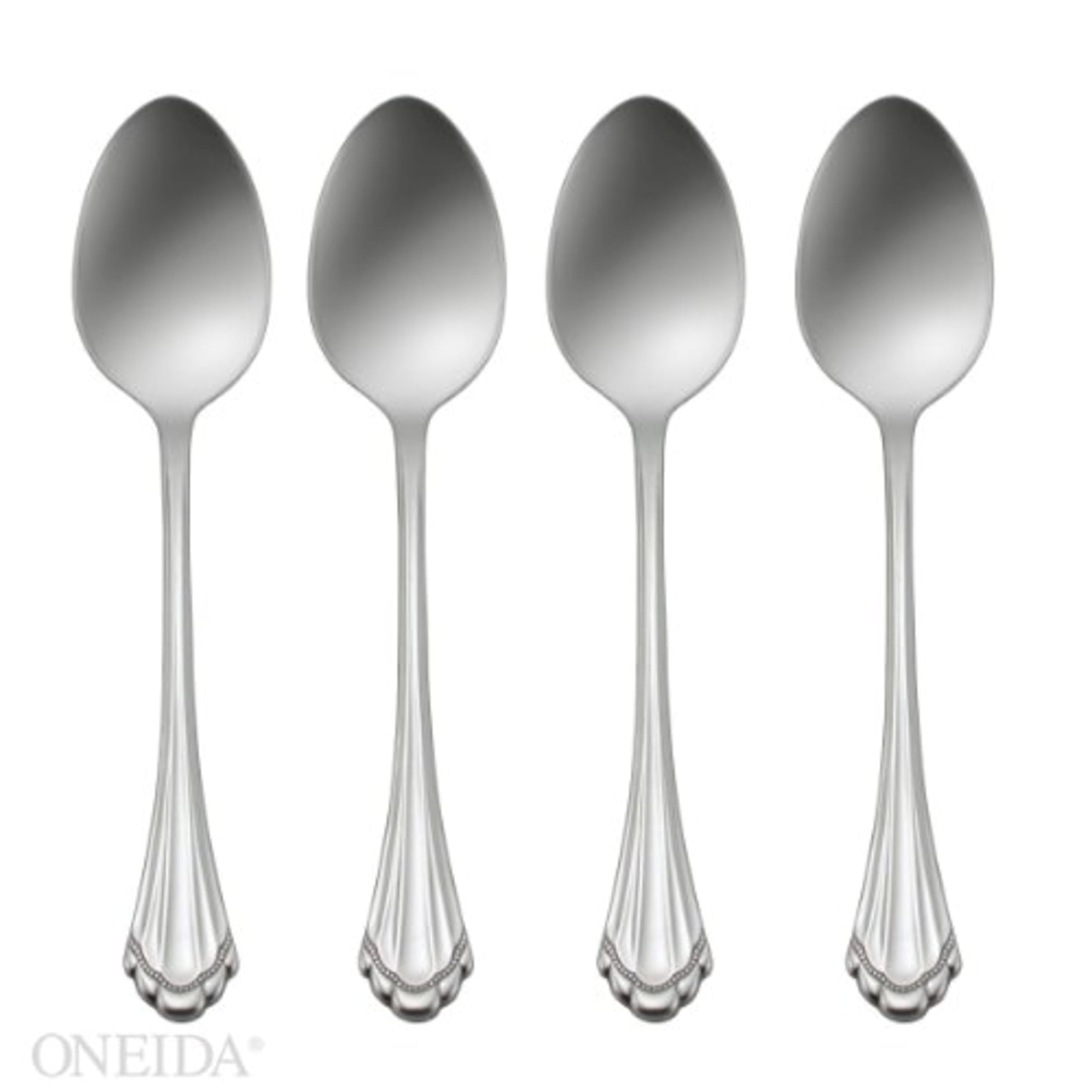 Oneida Marquette: cucharitas con brillo espejo para una mesa elegante.