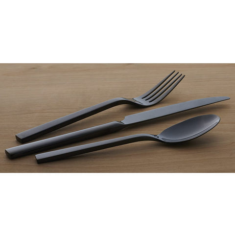 Oneida Mesa del Chef Negro 20 piezas, diseño moderno y versátil para cualquier mesa.