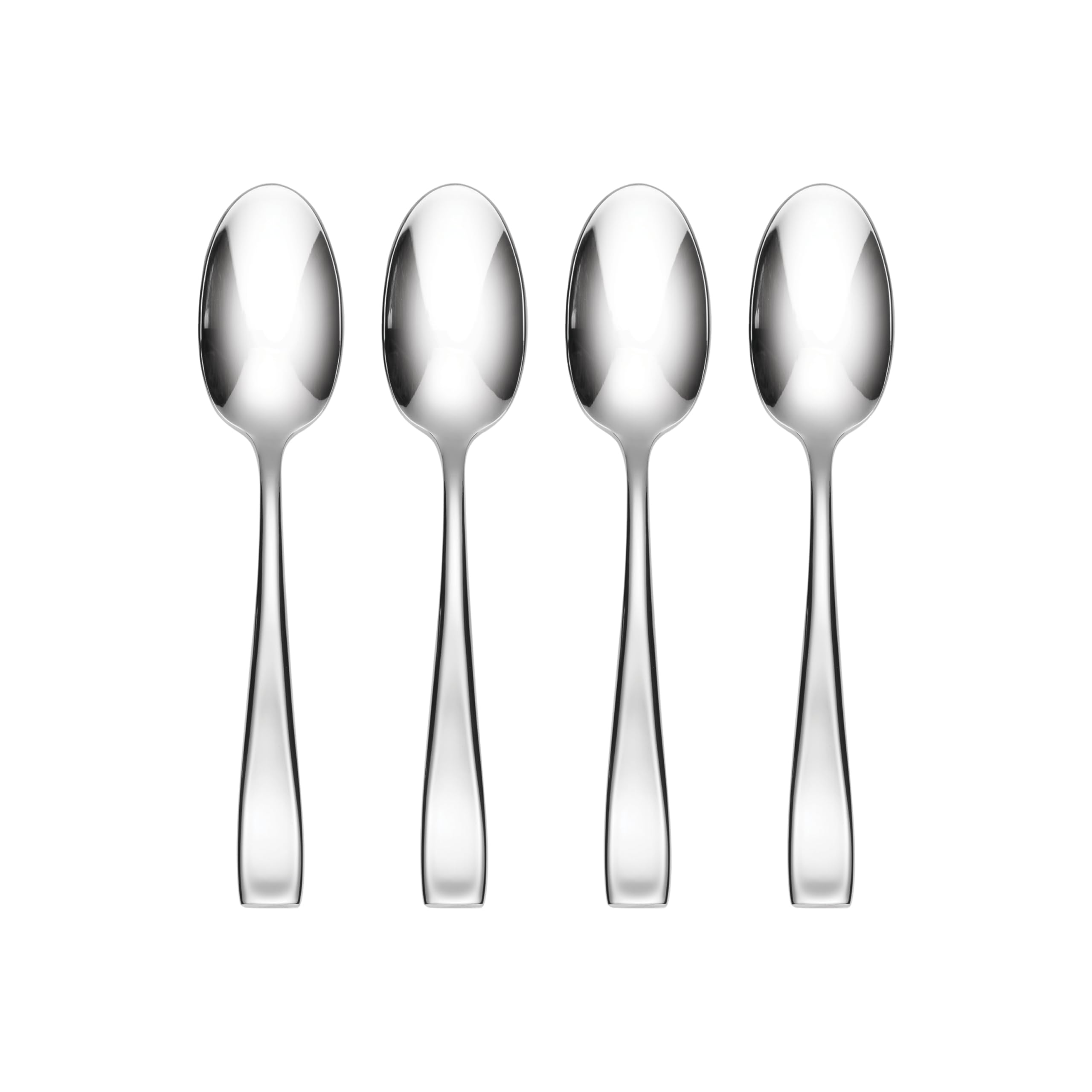 Oneida Moda Cucharitas con acabado espejo para una mesa formal y elegante.