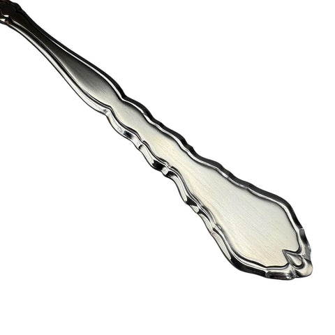 Oneida Satinique: tenedor de cena en acero inoxidable 18/8, duradero y fácil de limpiar.