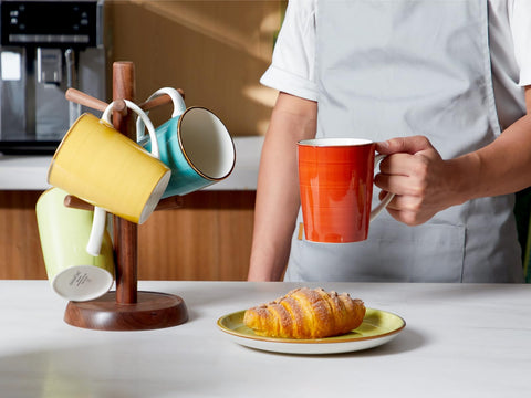 ONEMORE tazas cerámicas con diseños vivos para mesa diaria