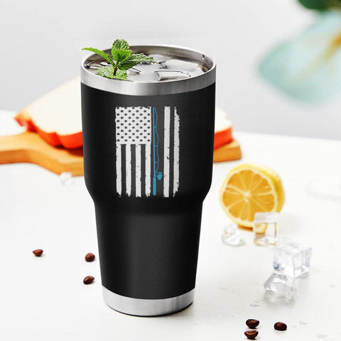 Onfnteac Tumbler con aislamiento doble, mantiene bebidas frías o calientes.