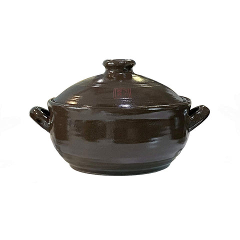OnggiJonggi olla de arcilla 1400ml, interior suave para cocciones uniformes