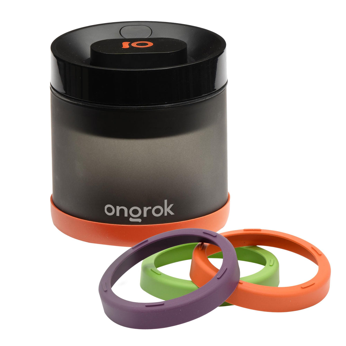 ONGROK frasco de vidrio con bomba de vacío de 400 ml para conservar aroma.