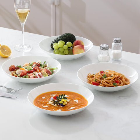 OniAnt tazones-porcion-25-7oz: capacidad amplia para platos completos o ensaladas.